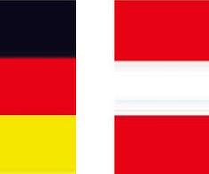 tysk dansk flag kopi